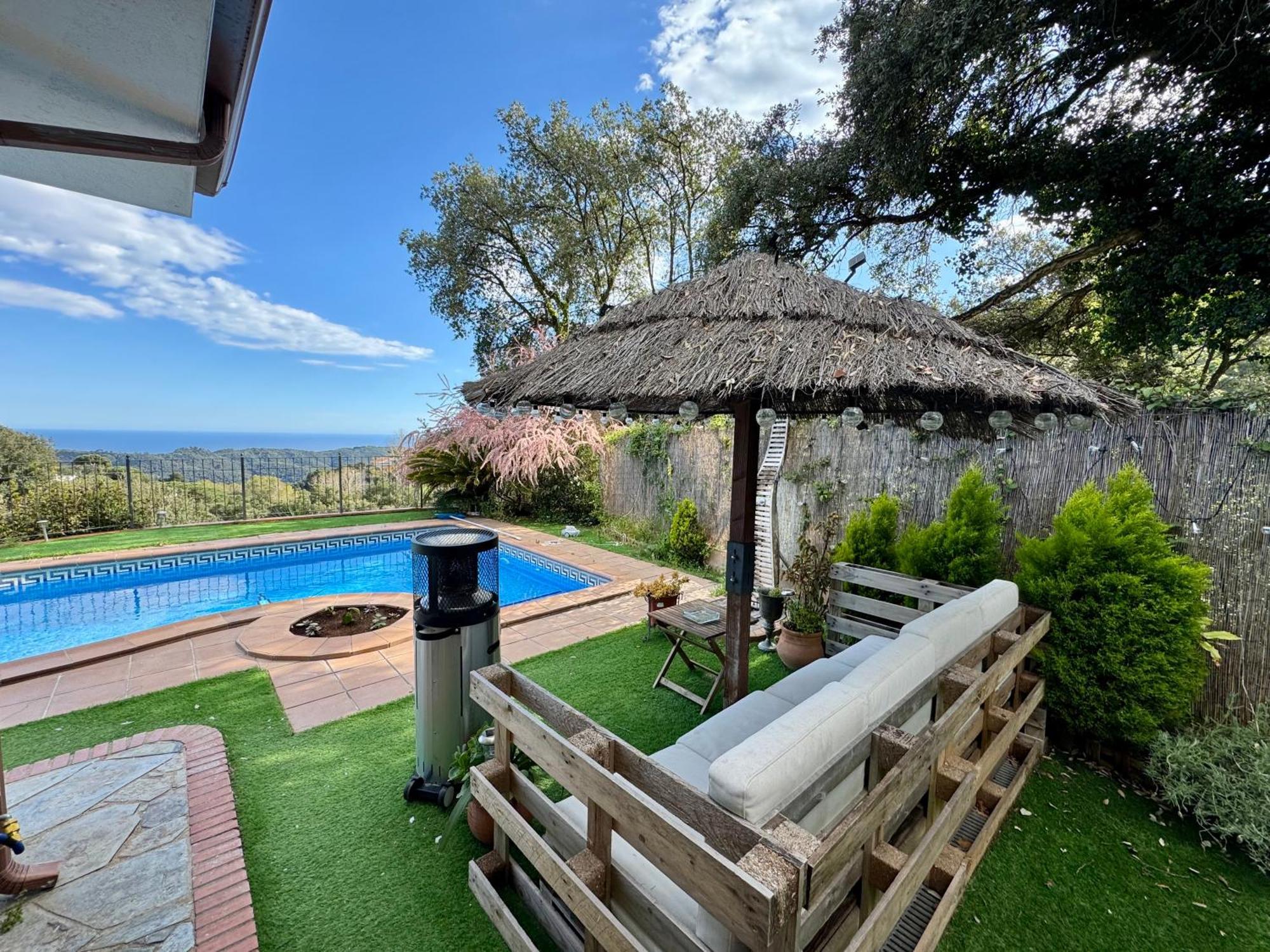 Casa Paraiso Piscina Tranquilidad Sant Cebrià de Vallalta Exterior foto