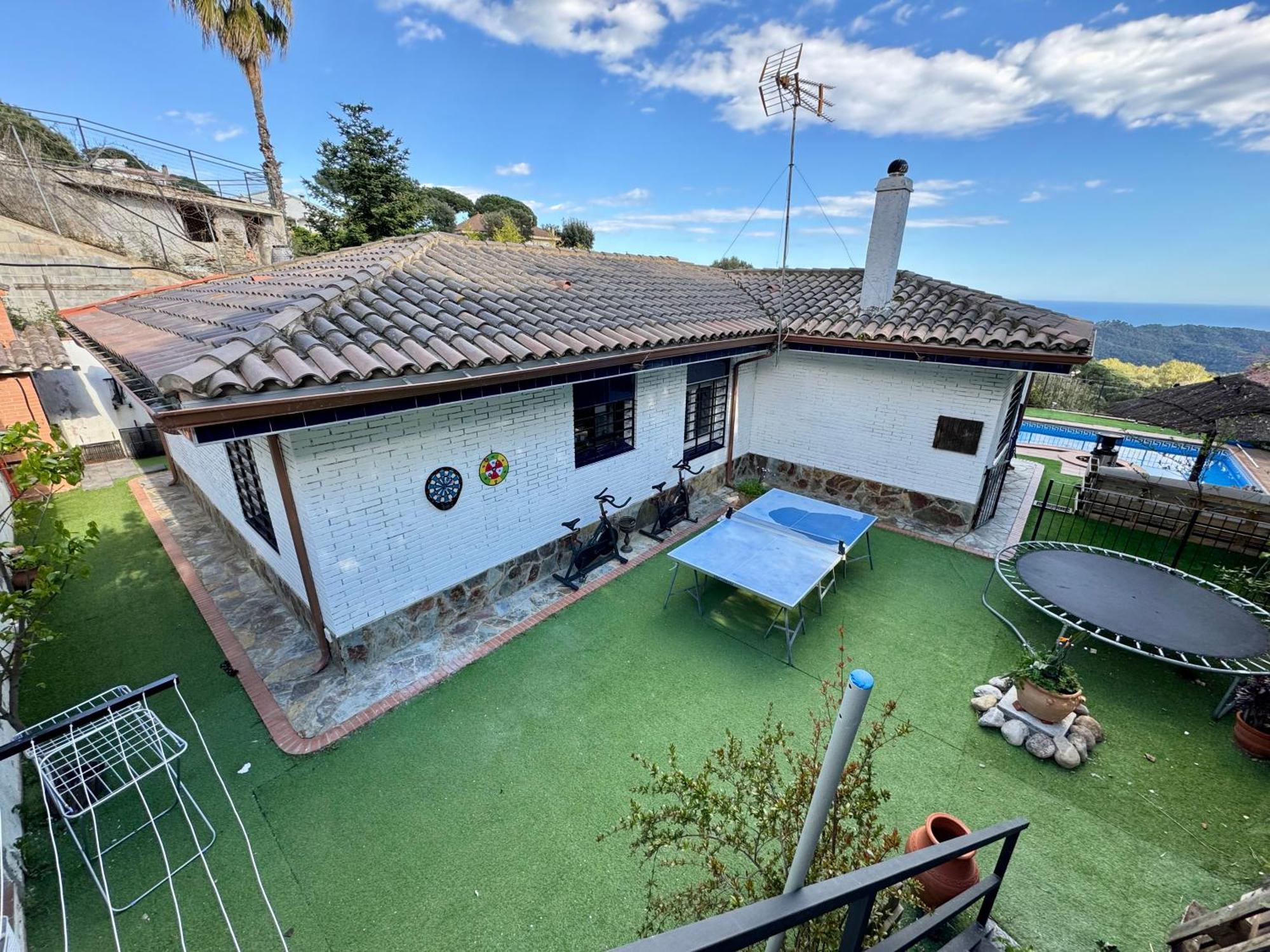 Casa Paraiso Piscina Tranquilidad Sant Cebrià de Vallalta Exterior foto